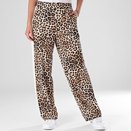 Pantalón Jogging Mujer 632343 Beige Camel Negro Leopardo