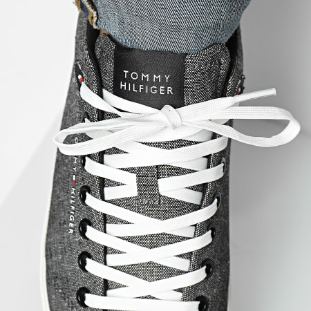Tommy Hilfiger - Baskets Hi Vulc Low Core Chambray 5389 Black
