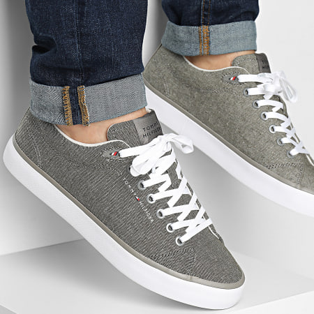 Tommy Hilfiger - Baskets Hi Vulc Low Core Chambray 5389 Pewter Grey