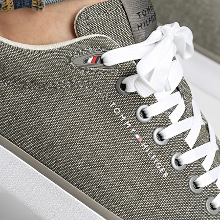 Tommy Hilfiger - Baskets Hi Vulc Low Core Chambray 5389 Pewter Grey