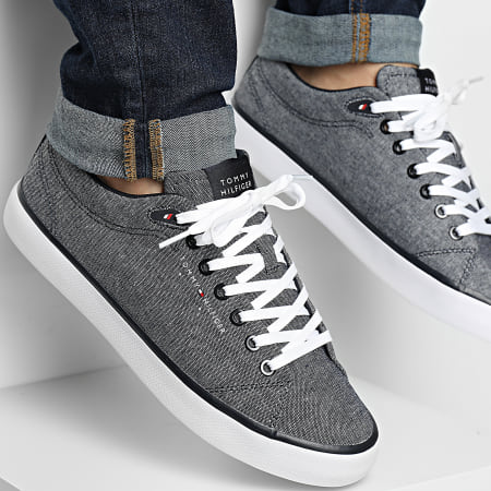 Tommy Hilfiger - Baskets Hi Vulc Low Core Chambray 5389 Desert Sky