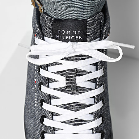 Tommy Hilfiger - Baskets Hi Vulc Low Core Chambray 5389 Desert Sky
