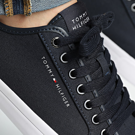 Tommy Hilfiger - Baskets Core Corporate Vulc Canvas 5398 Desert Sky