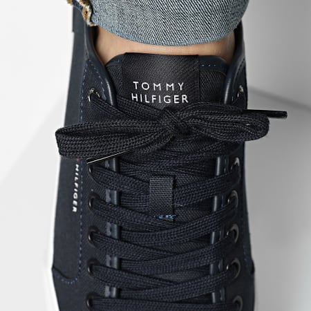 Tommy Hilfiger - Baskets Core Corporate Vulc Canvas 5398 Desert Sky