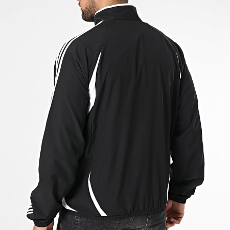 Adidas Originals - Veste Zippée A Bandes Teamgeist JC6227 Noir