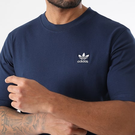 Adidas Originals - Tee Shirt Trefoil Essential JC9989 Bleu Marine