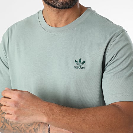 Adidas Originals - Tee Shirt Trefoil Essential JC9993 Vert Kaki Clair