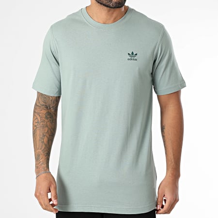 Adidas Originals - Tee Shirt Trefoil Essential JC9993 Vert Kaki Clair
