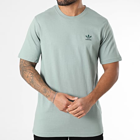Adidas Originals - Tee Shirt Trefoil Essential JC9993 Vert Kaki Clair