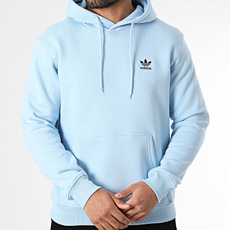 Adidas Originals - Sweat Capuche Essential JN0238 Bleu Clair