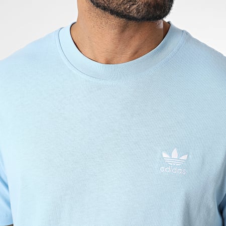 Adidas Originals - Tee Shirt Trefoil Essential JN0236 Bleu Clair