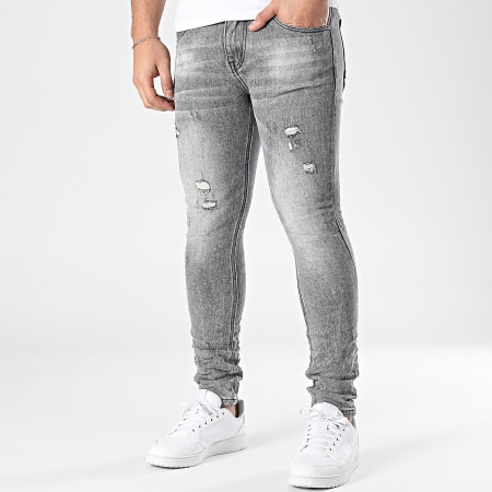 Gray Skinny Jeans