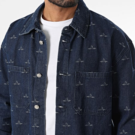 Frilivin - Ensemble Chemise Jean Manches Longues Et Jean Bleu Denim