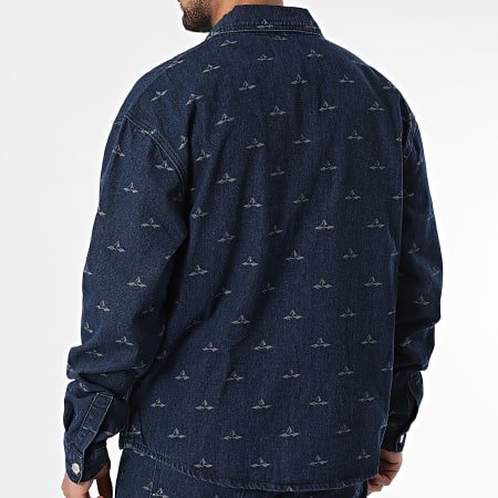 Frilivin - Ensemble Chemise Jean Manches Longues Et Jean Bleu Denim