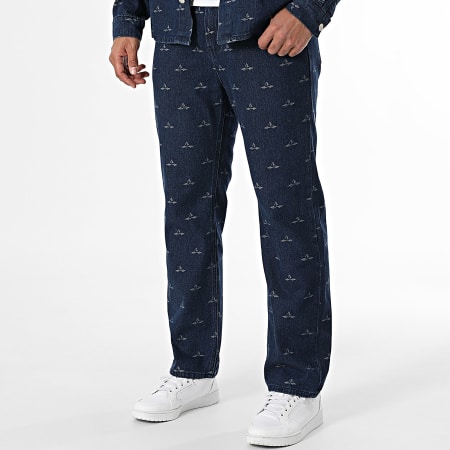 Frilivin - Ensemble Chemise Jean Manches Longues Et Jean Bleu Denim