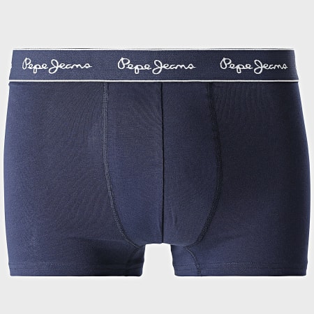 Pepe Jeans - Lot De 3 Boxers PMU11178 Rouge Bleu Marine