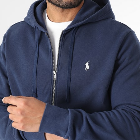 Polo Ralph Lauren - Original Player Hooded Zip Sweat Navy Blue - Ryses