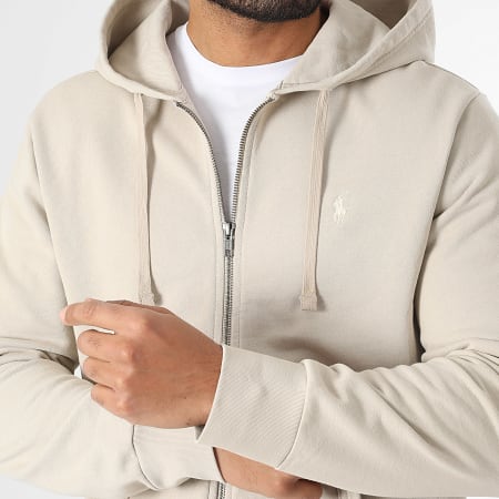 Polo Ralph Lauren - Zip Hoodie Original Player Beige - Ryses