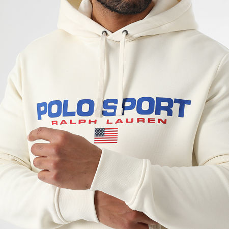 Polo Sport Ralph Lauren - Sweat Capuche Logo Sport Beige