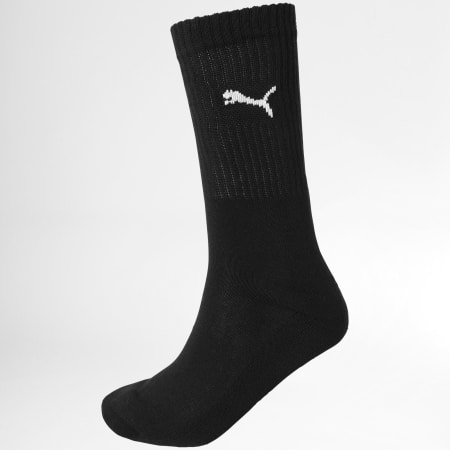 Puma - Lot De 9 Paires De Chaussettes 701219013 Blanc Gris Chiné Noir