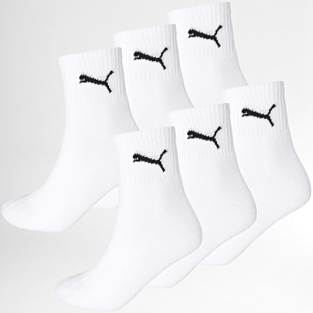 Puma - Lot De 6 Paires De Chaussettes 701219576 Blanc