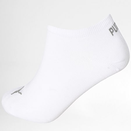 Puma - Lot De 6 Paires De Chaussettes 701236166 Blanc Gris Chiné Noir