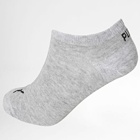 Puma - Lot De 6 Paires De Chaussettes 701236166 Blanc Gris Chiné Noir