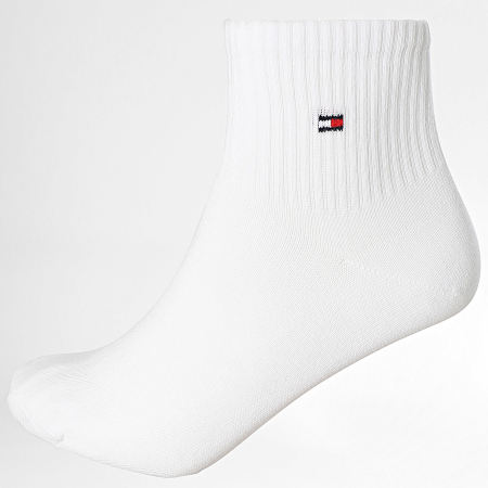 Tommy Hilfiger - Lot De 2 Paires De Chaussettes 2937 Blanc Bleu Marine