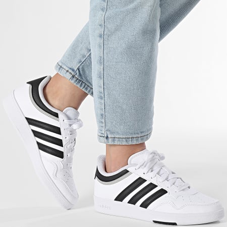 Adidas Sportswear - Baskets Femme Hoops 4.0 W JI3461 Cloud White Core Black Grey Two