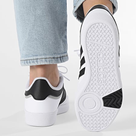 Adidas Sportswear - Baskets Femme Hoops 4.0 W JI3461 Cloud White Core Black Grey Two