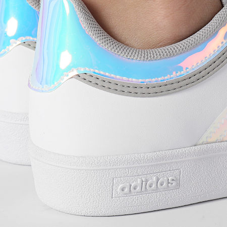 Adidas Sportswear - Baskets Femme Hoops 4.0 W JQ2781 Cloud White Grey Two