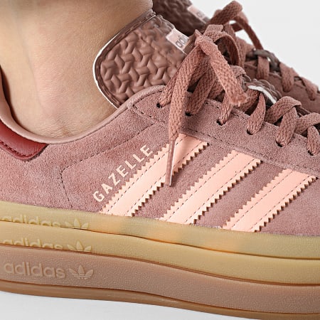 Adidas Originals - Baskets Femme Gazelle Bold W JH9666 Warm Clay Clear Orange Preloved Ruby