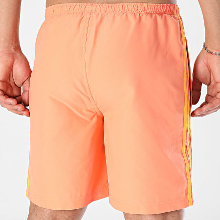 Adidas Originals - Short De Bain A Bandes Adic JG3704 Orange