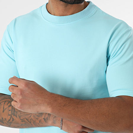 Classic Series - Ensemble Tee Shirt Et Short Cargo Bleu Clair
