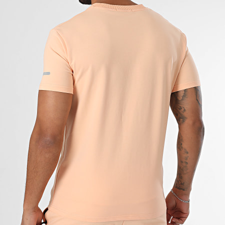 Classic Series - Ensemble Tee Shirt Et Short Jogging Orange Clair
