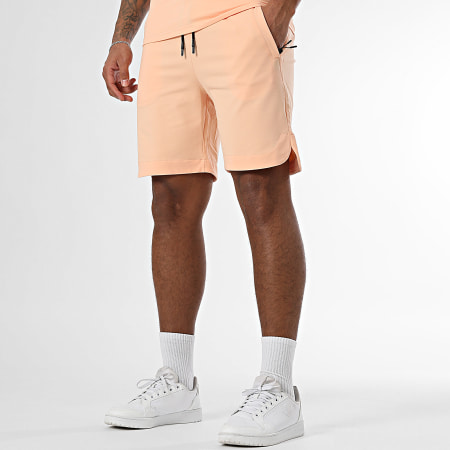 Classic Series - Ensemble Tee Shirt Et Short Jogging Orange Clair
