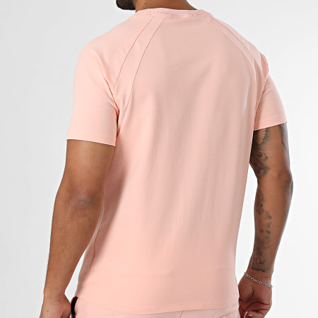 Classic Series - Ensemble Tee Shirt Et Short Jogging Rose Clair