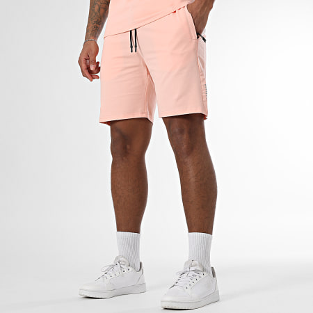 Classic Series - Ensemble Tee Shirt Et Short Jogging Rose Clair
