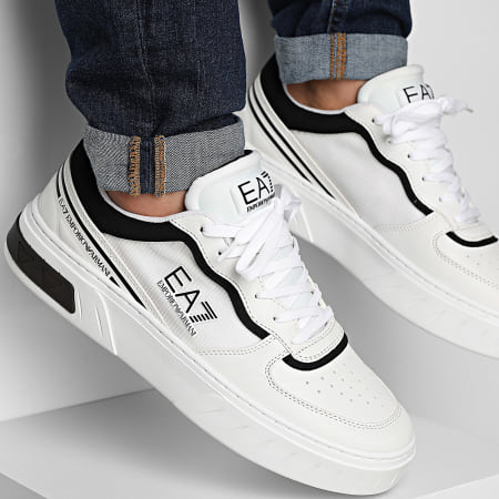EA7 EMPORIO ARMANI X8X173_XK374 スニーカー EA7 Emporio Armani - Sneakers X8X173-XK374 White Black - Ryses