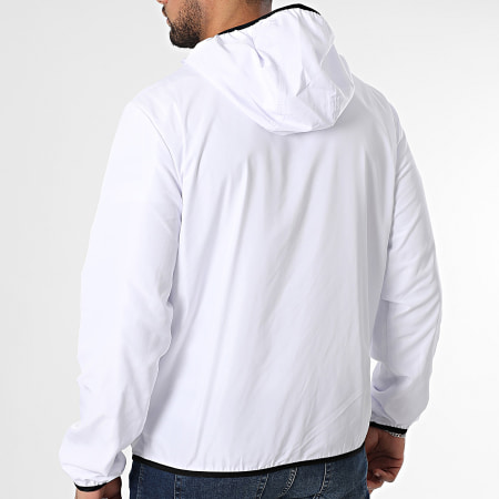 EA7 Emporio Armani - Veste Zippée Capuche 8NPB22-PNGRZ Blanc