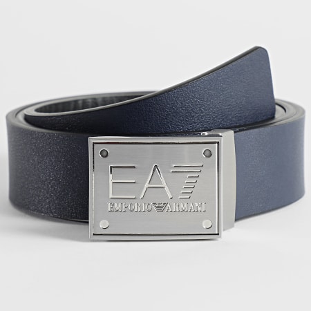 EA7 Emporio Armani - Cinturón Reversible 7X000091-AF14319 Negro Azul Marino