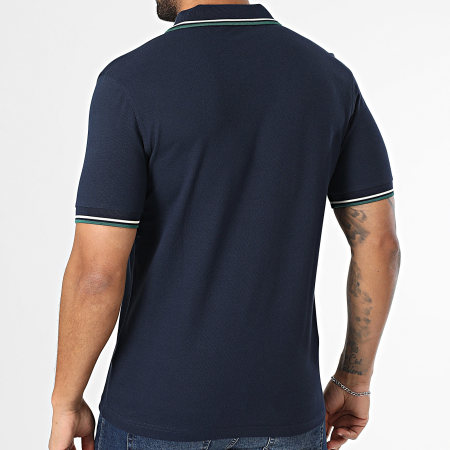 Fred Perry - Polo Manches Courtes Twin Tipped MM3600 Bleu Marine