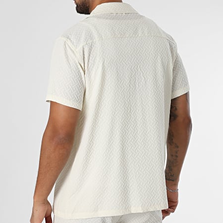 Classic Series - Tracksuit Short-Sleeve Shirt And Jogger Short 785 Light Beige