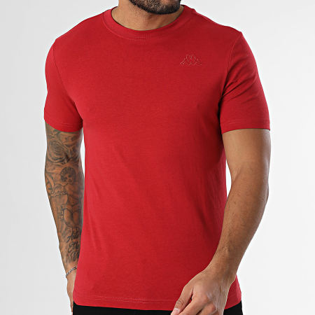 Kappa - Camiseta Cafers Logo 304J150 Rojo