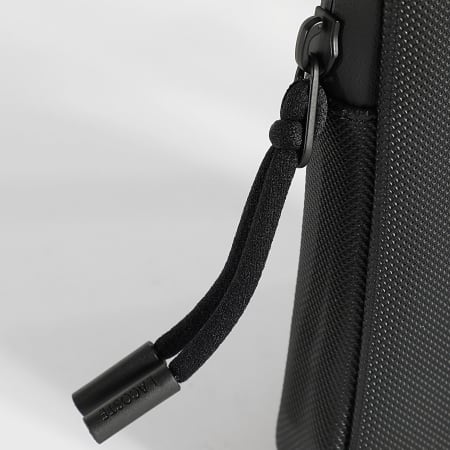 Lacoste - Bolsa LCST Logo Cocodrilo Bordado Negro