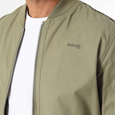 Schott NYC - Veste Zippée Macole Vert Kaki