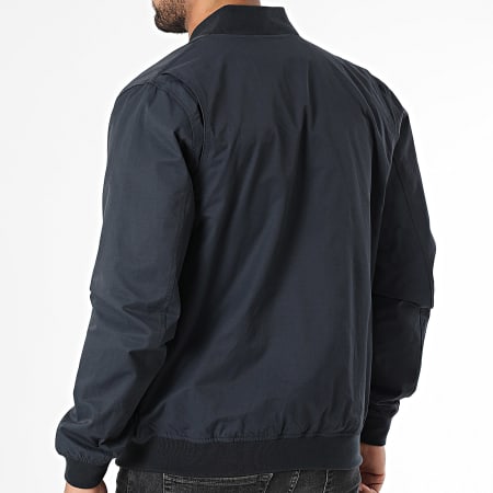 Schott NYC - Veste Zippée Macole Bleu Marine