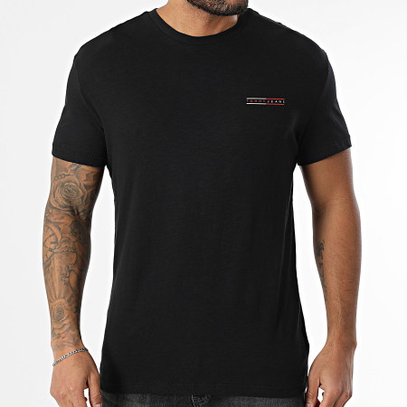 Tommy Jeans - Tee Shirt Graphic Slub 1303 Noir
