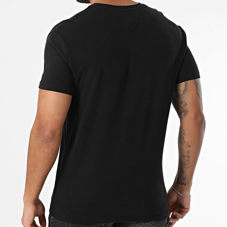 Tommy Jeans - Tee Shirt Graphic Slub 1303 Noir