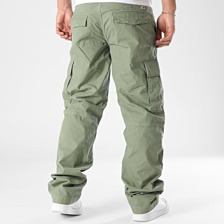 Tommy Jeans - Pantalon Cargo Relaxed Fit Jaimie Twill 0871 Vert Kaki
